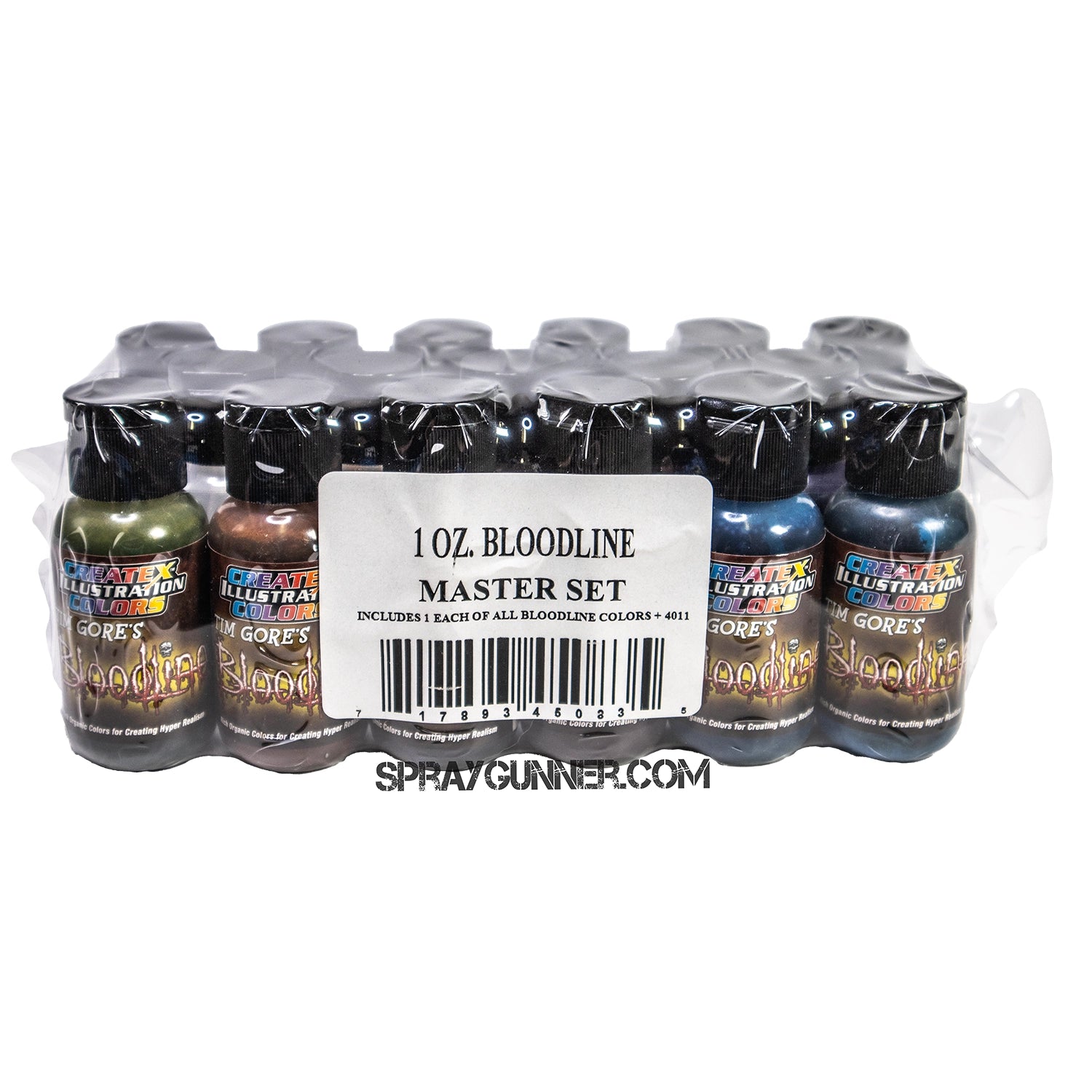 Createx Illustration Bloodline Master Set 1oz - Urbanlystore