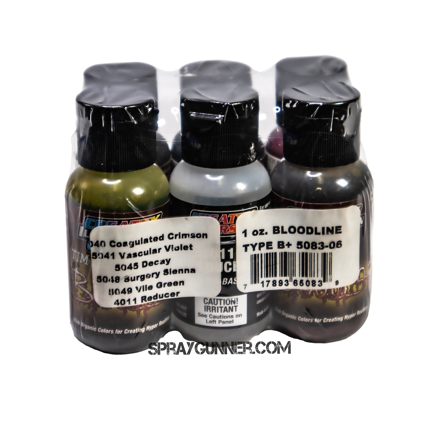 Createx Illustration Bloodline Type B+ 2oz Set - Urbanlystore
