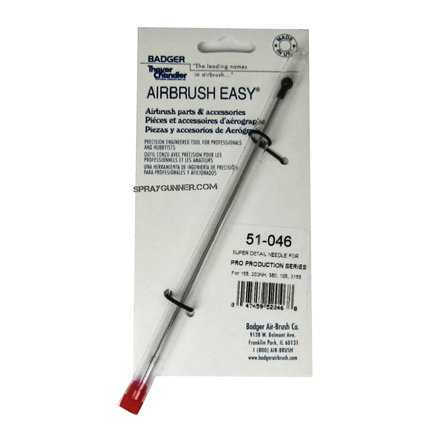 BADGER 51-046 Super Detail Needle - Urbanlystore