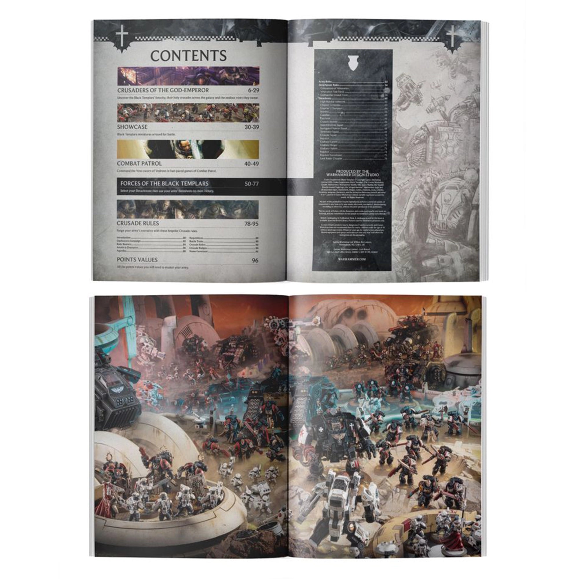 Warhammer 40k Codex Supplement: Black Templars (English)