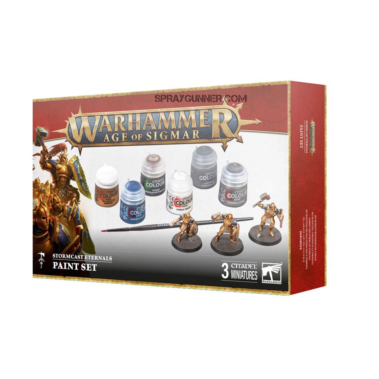 Warhammer Age of Sigmar: Stormcast Eternals Paints Set (ENG) - Urbanlystore