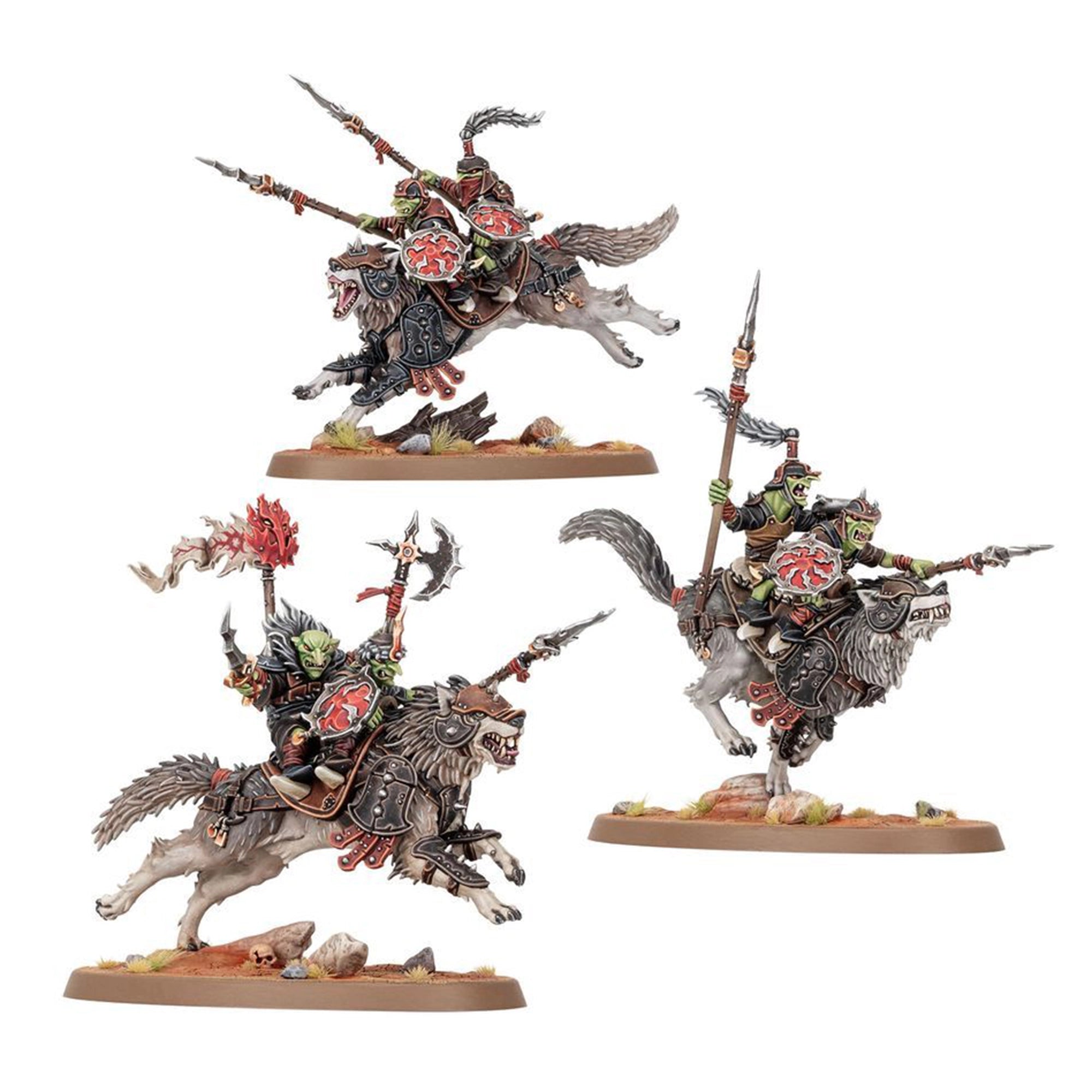 Warhammer Age of Sigmar Gloomspite Gitz Spearhead: Snarlpack Huntaz