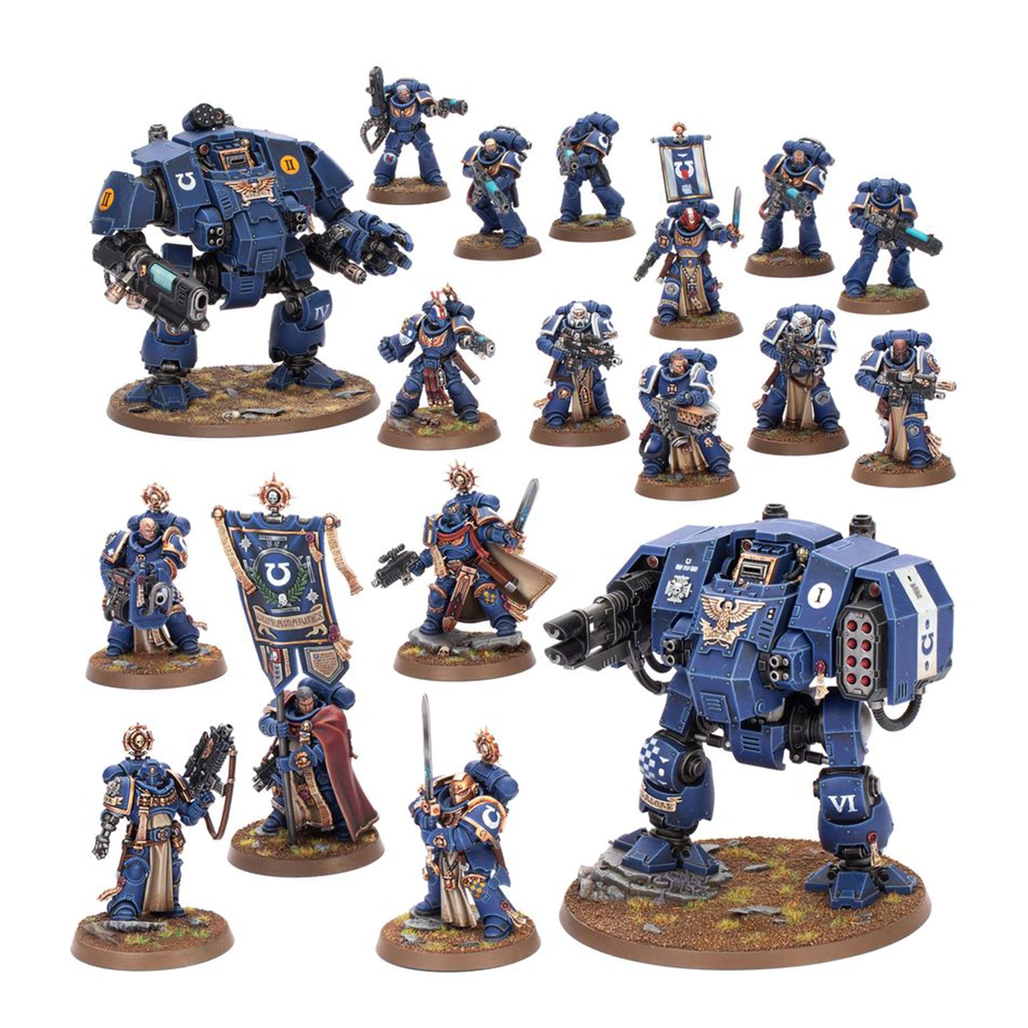 Warhammer 40K Space Marines Battleforce: Iron Halo Strike Force