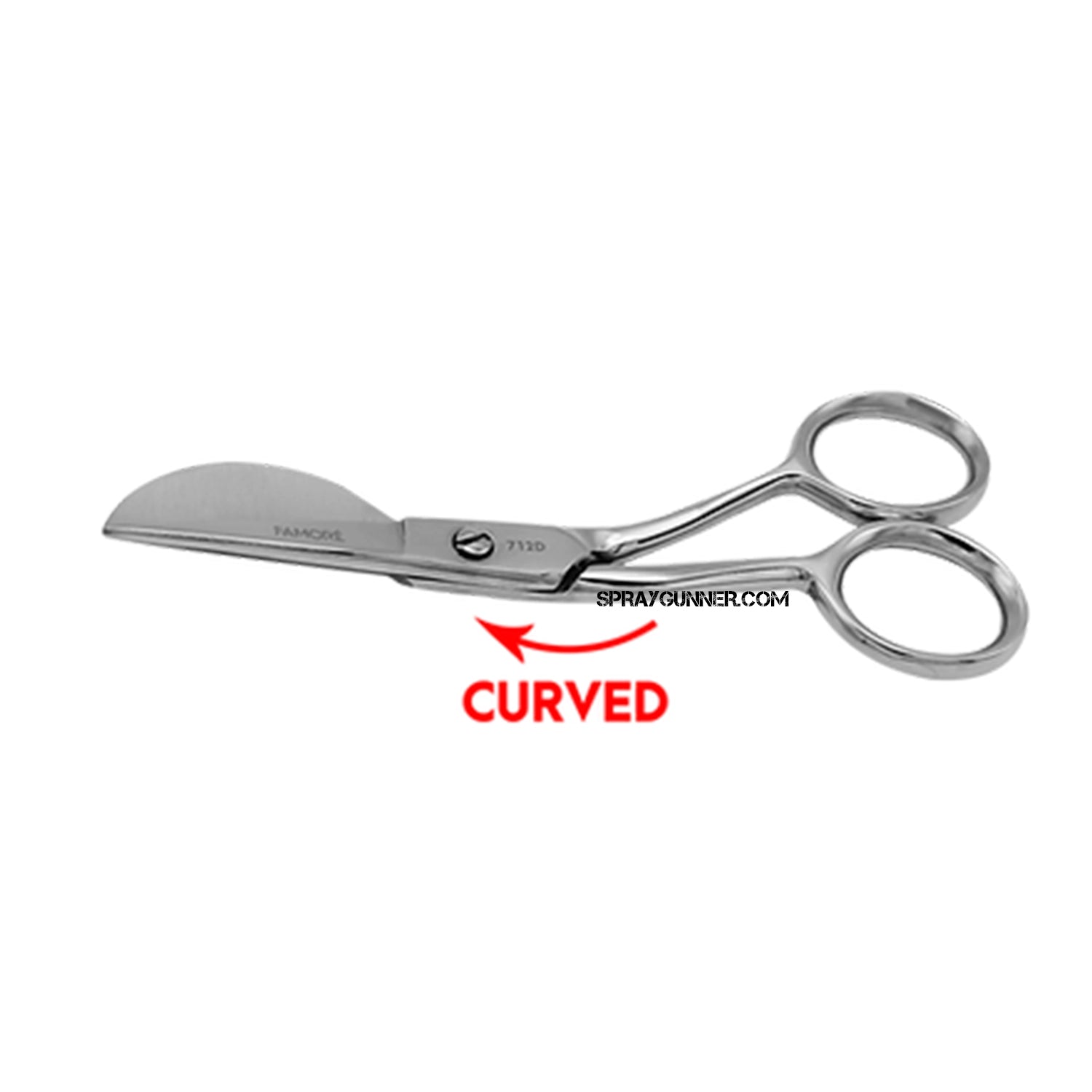 FAMORE Mini Duck Bill Applique Scissors (4.5in) (712D) - Urbanlystore