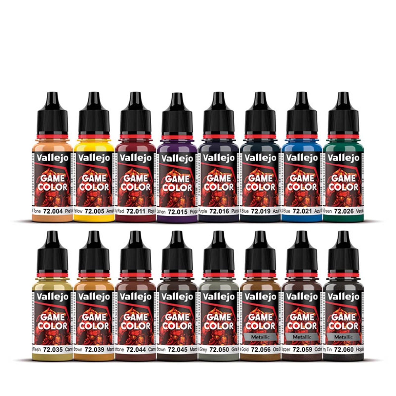 Vallejo Game Color Advanced Paint Set