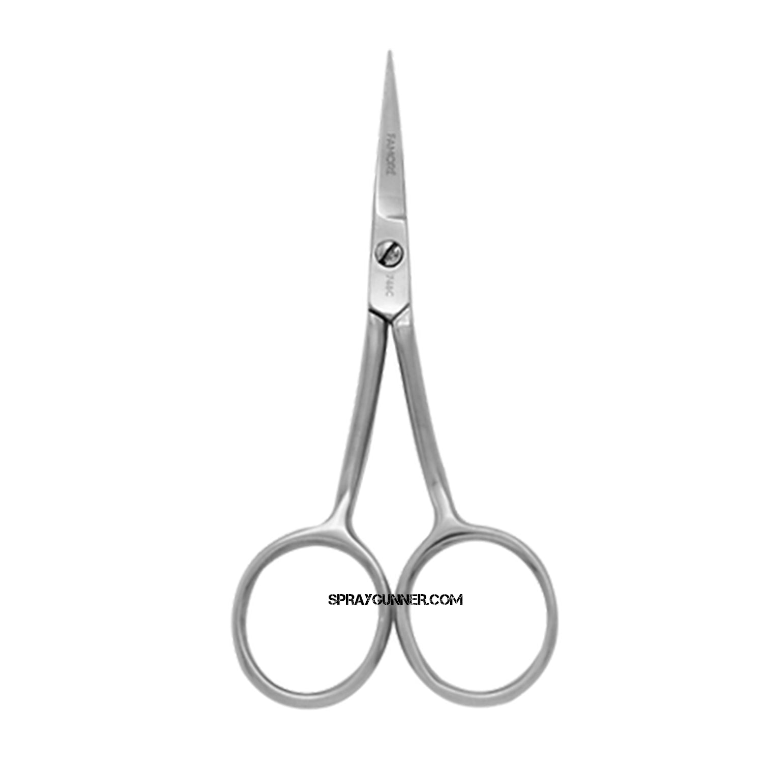FAMORE Fine Point, Mini Double Curved, Embroidery, Applique Scissors (4in) (748C) - Urbanlystore