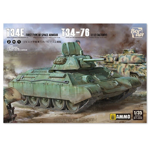 Limited Edition T-34E & T-34/76 (Factory 112) - 2 in 1 Model Kit - Urbanlystore