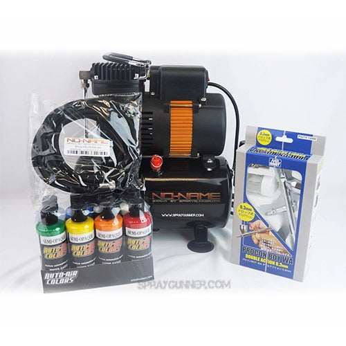 NO-NAME Tooty Airbrush Compressor PS-274 Airbrush and 1/8-1/8 3m Hose - Urbanlystore