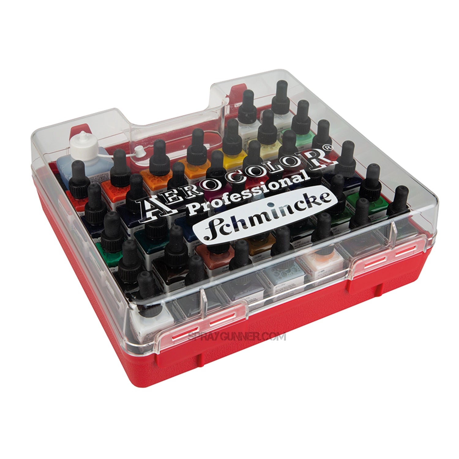 Schmincke AERO COLOR Professional Acrylic Ink: Plastic case 37 x 28 Paint Set - Urbanlystore