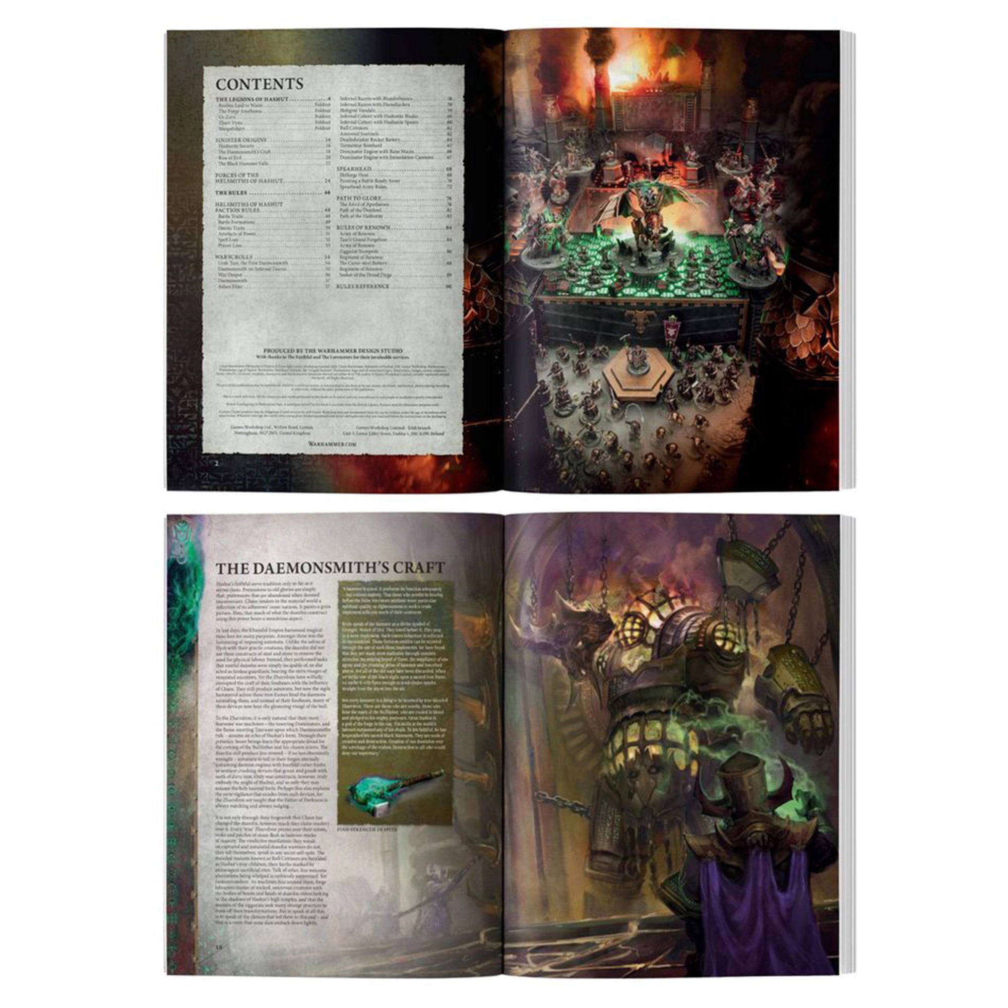 Age of Sigmar Battletome: Helsmiths of Hashut
