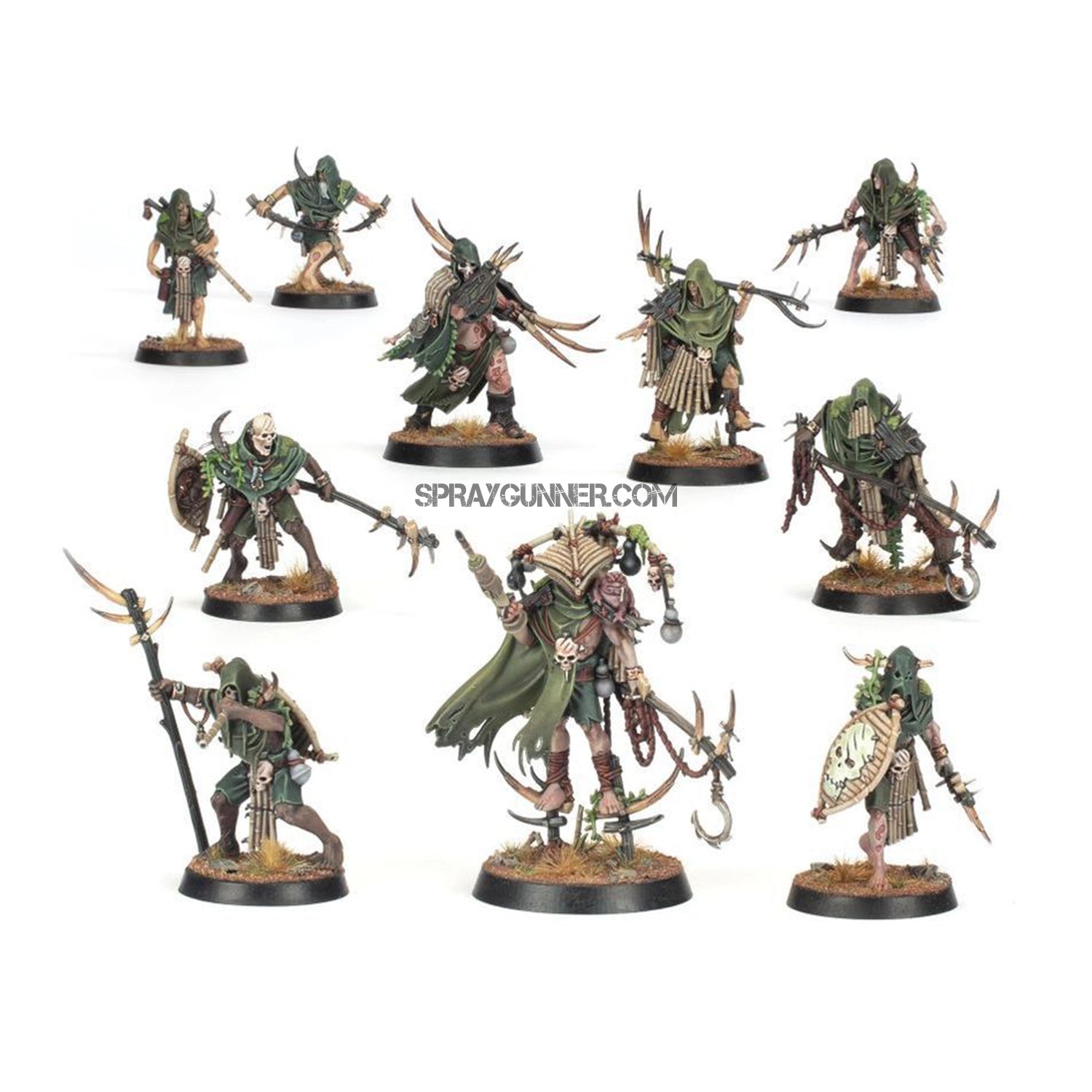 Warhammer Age of Sigmar Maggotkin of Nurgle Battleforce: Shudderblight Cyst - Urbanlystore
