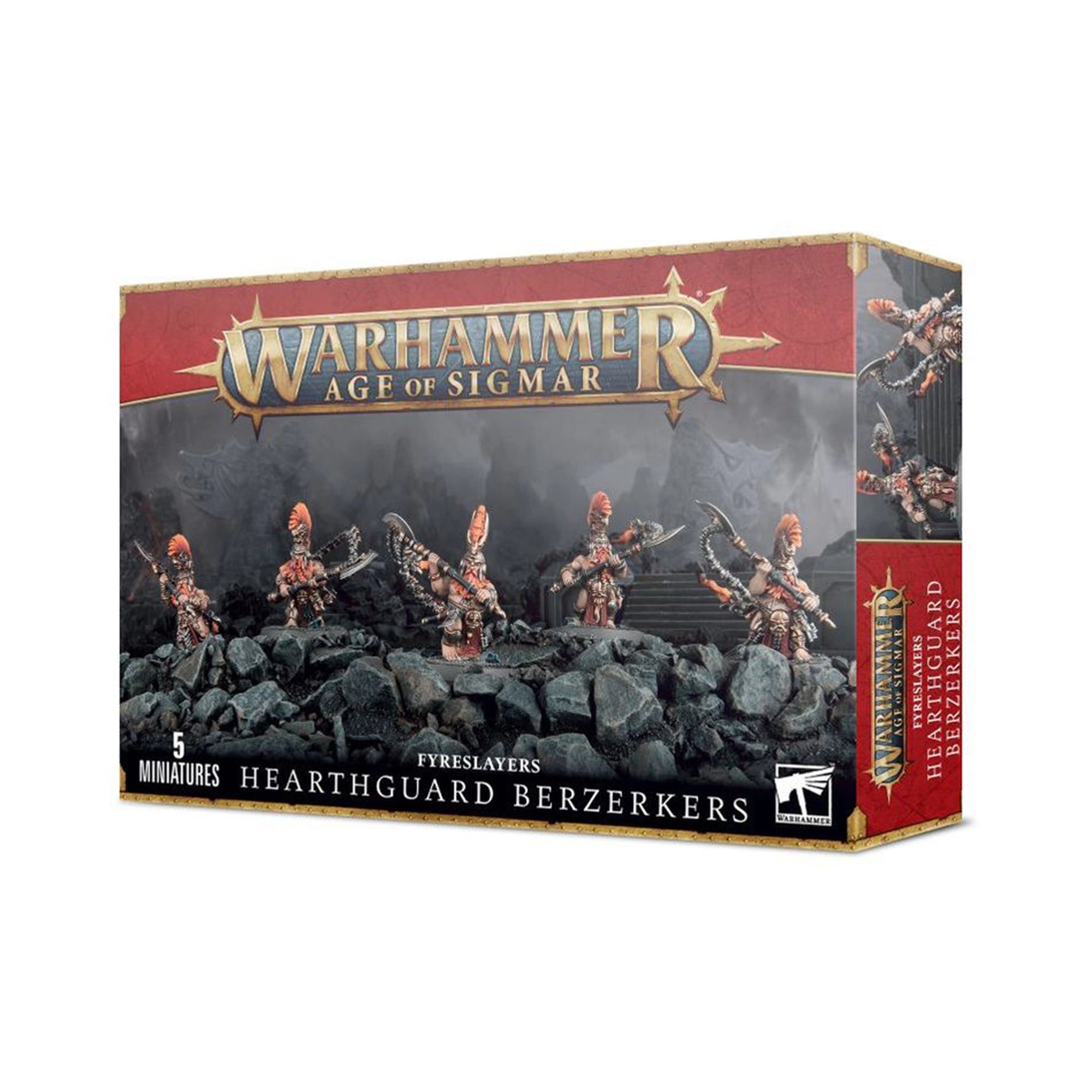 Age of Sigmar Fyreslayers – Hearthguard Berzerkers