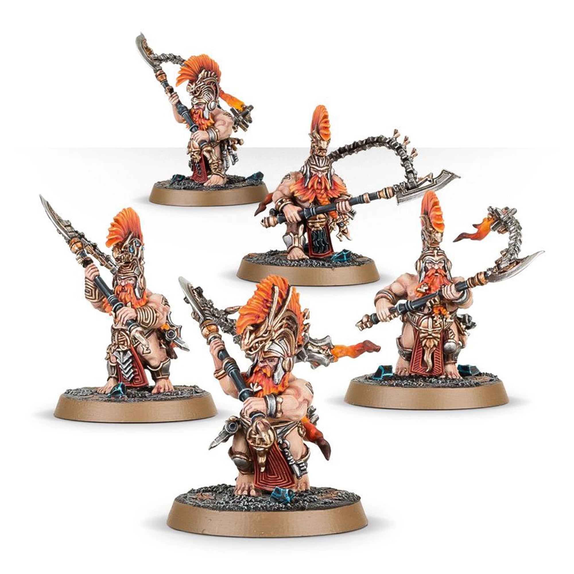 Age of Sigmar Fyreslayers – Hearthguard Berzerkers