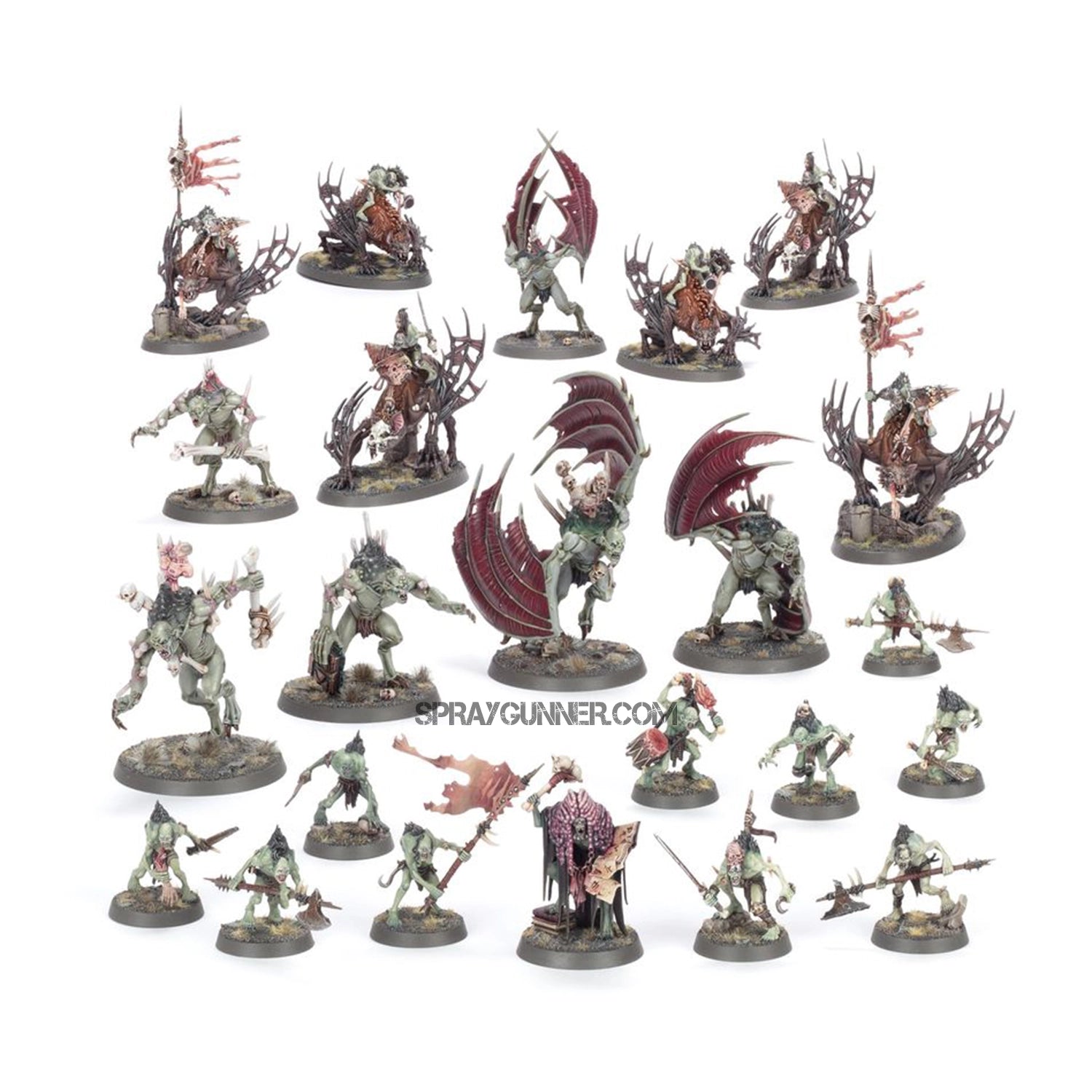 Warhammer Age of Sigmar Flesh-eater Courts Battleforce: Charnelgrand Jury - Urbanlystore