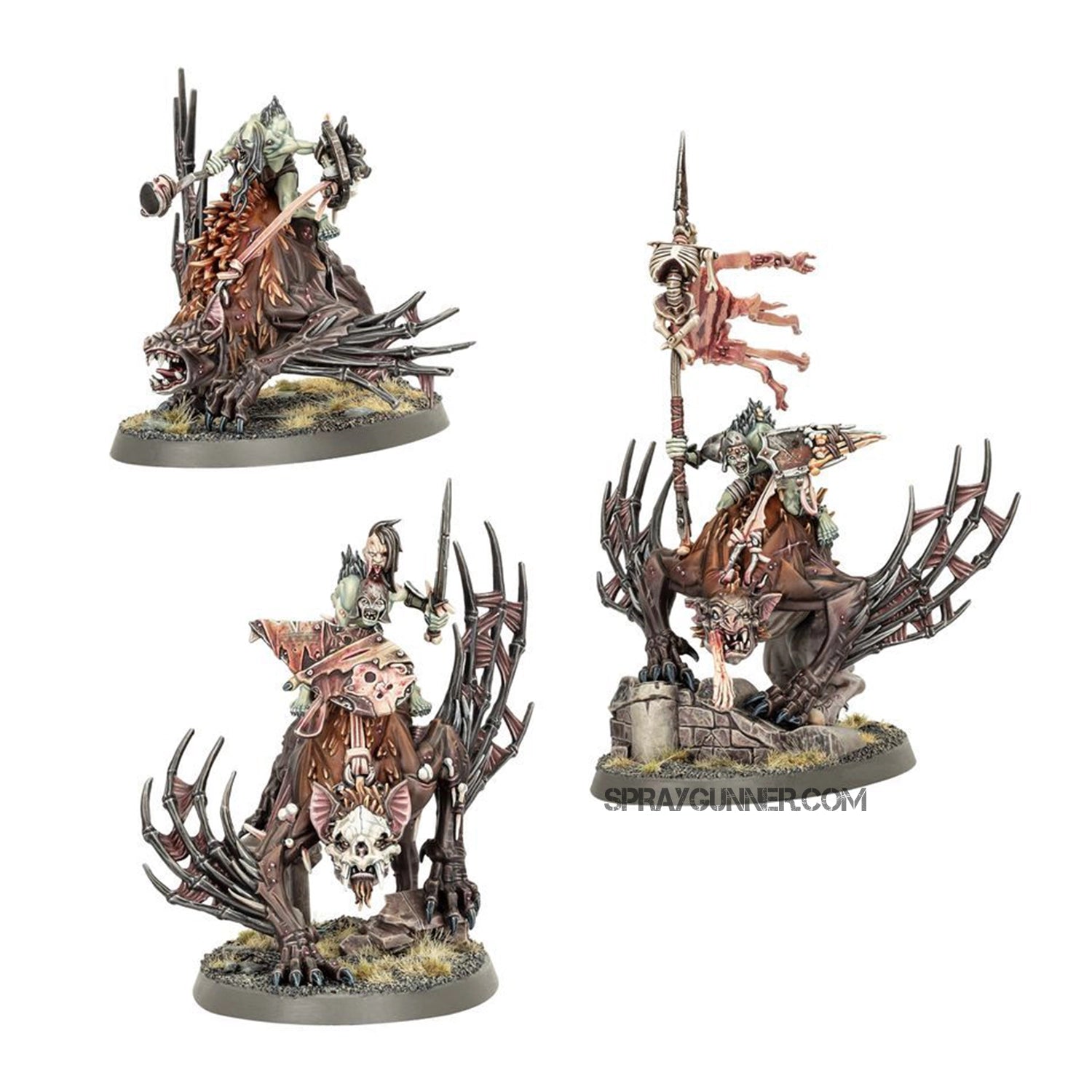 Warhammer Age of Sigmar Flesh-eater Courts Battleforce: Charnelgrand Jury - Urbanlystore