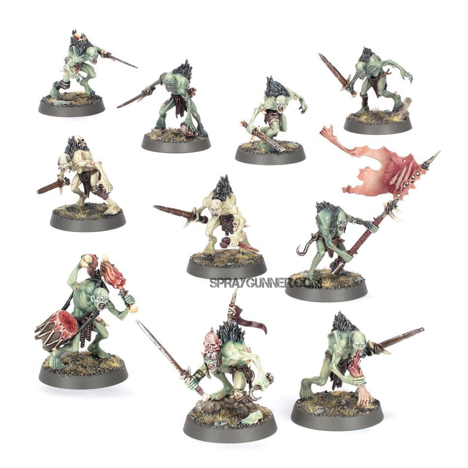 Warhammer Age of Sigmar Flesh-eater Courts Battleforce: Charnelgrand Jury - Urbanlystore