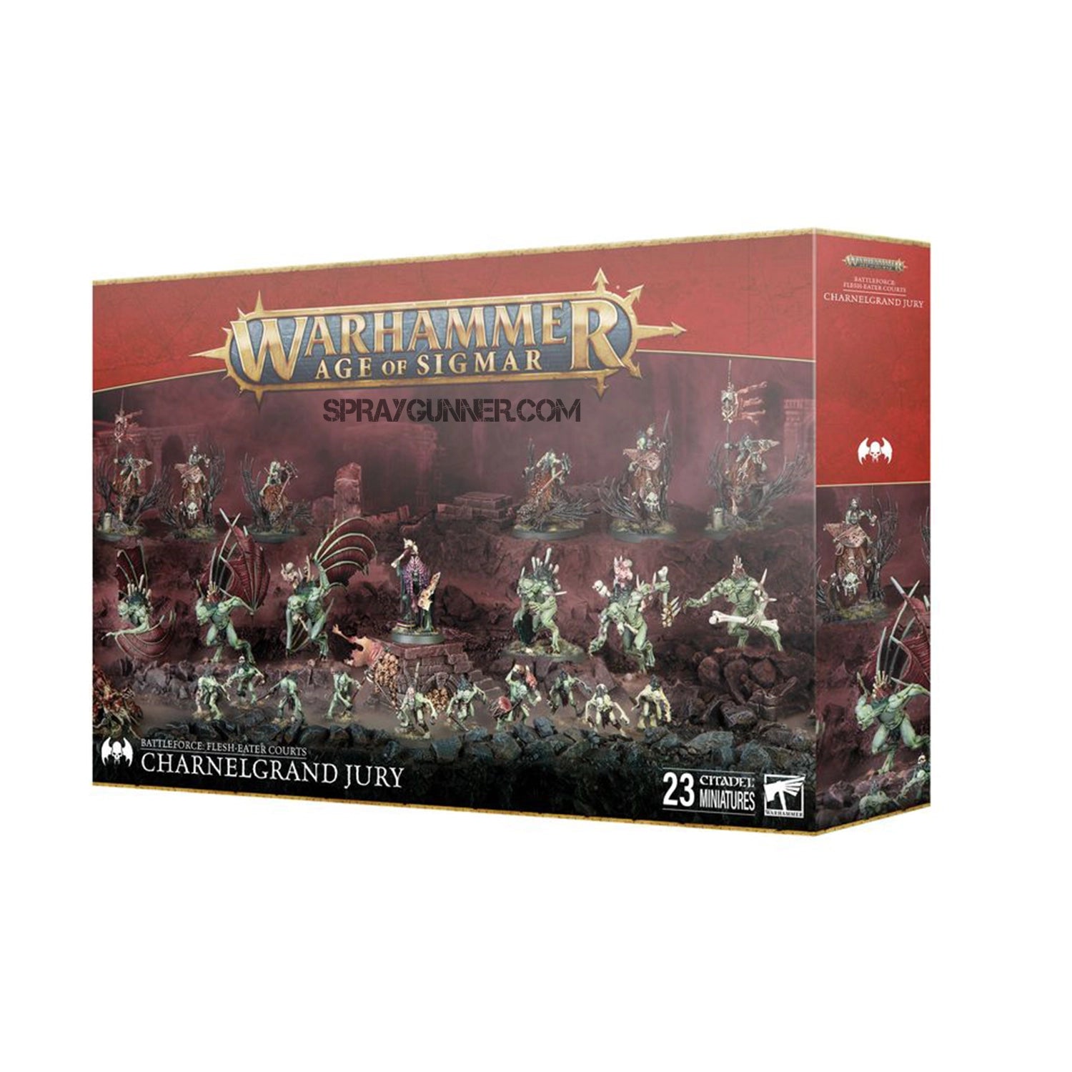Warhammer Age of Sigmar Flesh-eater Courts Battleforce: Charnelgrand Jury - Urbanlystore