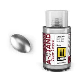 A-STAND Candy Lacquer Bright Silver Candy Base - Urbanlystore