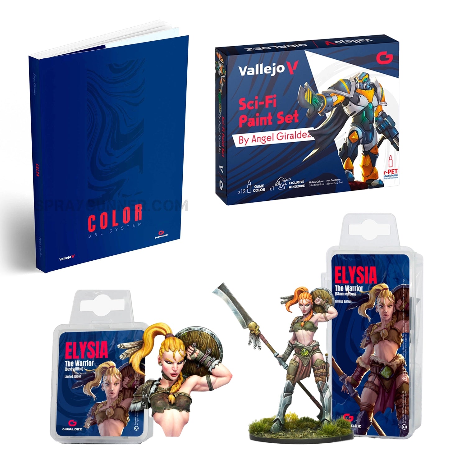 Angel Giraldez - BSL Color System + Elysia Bundle (optional paint set add-on!) - Urbanlystore