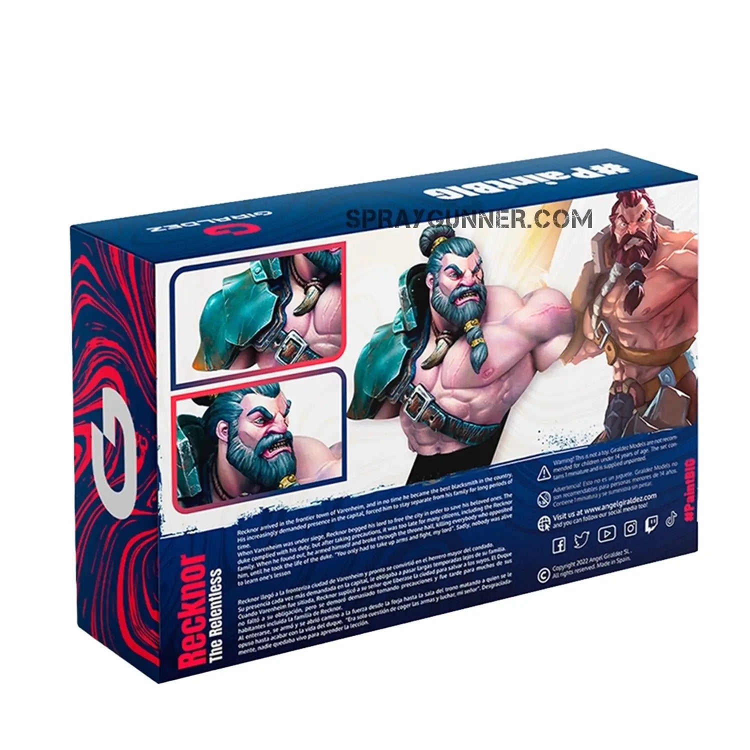 Recknor (Bust Edition) - Angel Giraldez - Urbanlystore