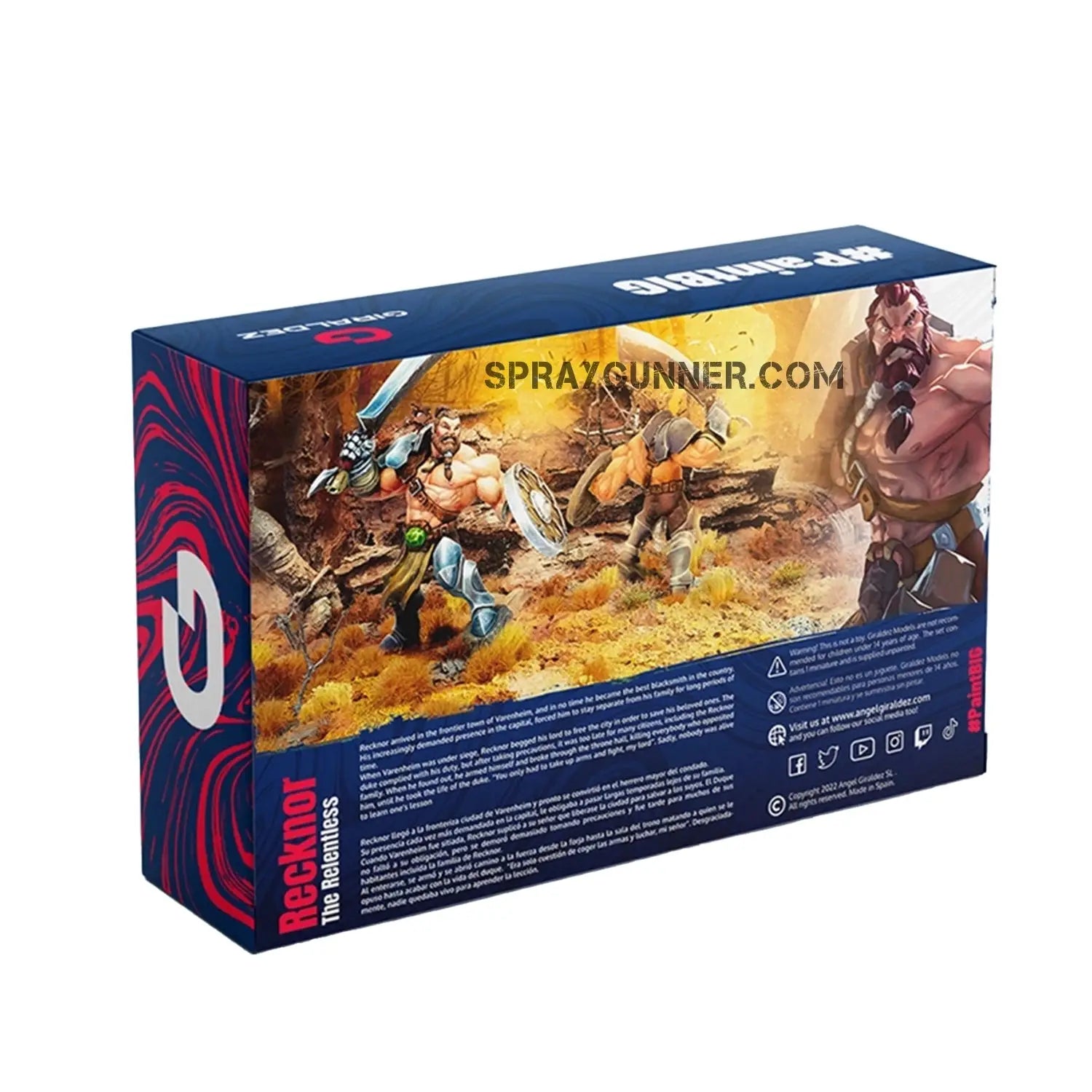 Recknor Figure - Angel Giraldez (32mm) - Urbanlystore