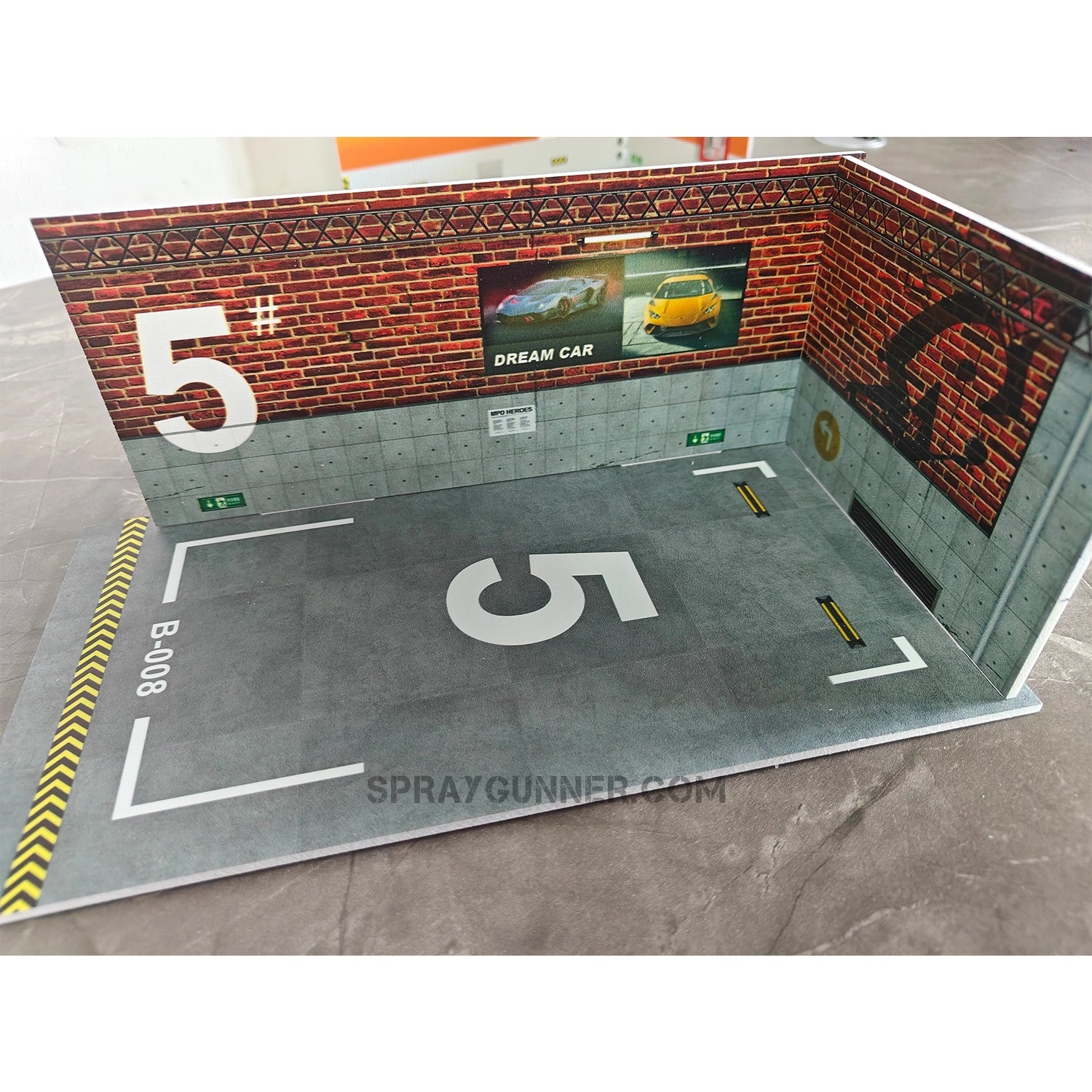 ALPHA MODEL 1/24 Model scene AM04-0003 Alpha Models at Urbanlystore