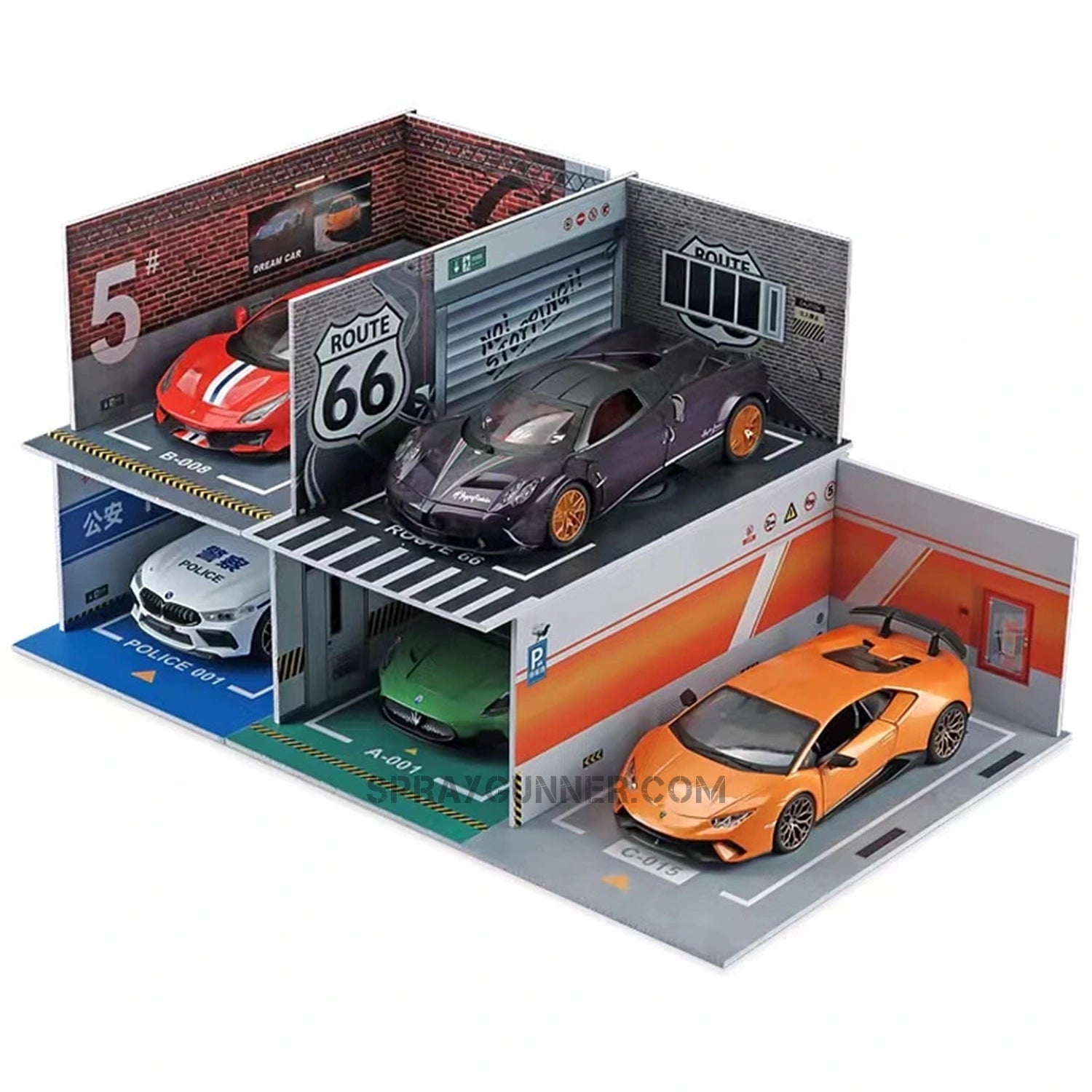 ALPHA MODEL 1/24 Model scene AM04-0002 Alpha Models