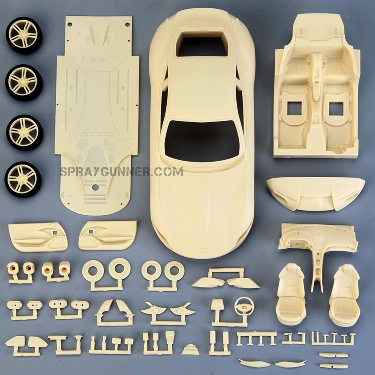 The ALPHA MODEL 1/24 scale model car kit for Ferrari Roma is a meticulously detailed recreation of the high-end sports vehicle. Ideal for collectors and model lovers.