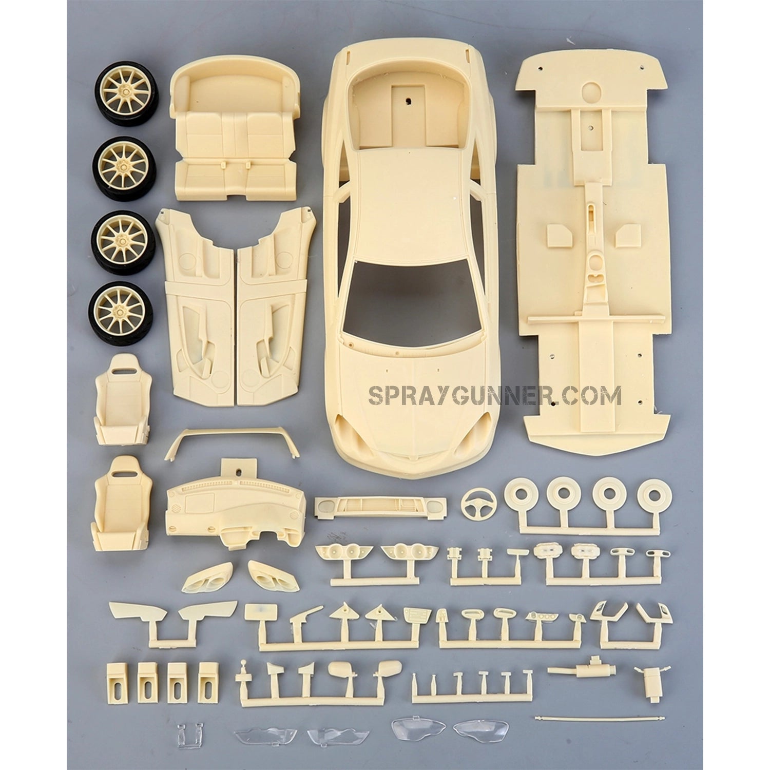 The HONDA INTEGRA (DC5) TYPE-R ALPHA MODEL 1/24 scale model kit is a meticulously detailed recreation of the legendary sports vehicle. Ideal for collectors and enthusiasts.