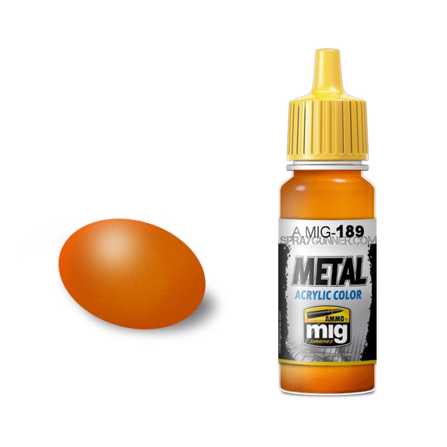 AMMO by MIG Metal Acrylic - Metallic Orange - Urbanlystore