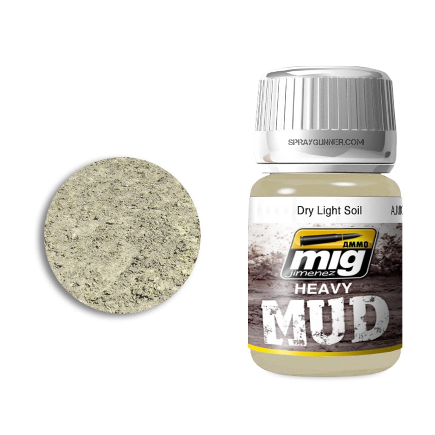 AMMO by MIG Enamel Heavy Mud Dry Light Soil - Urbanlystore