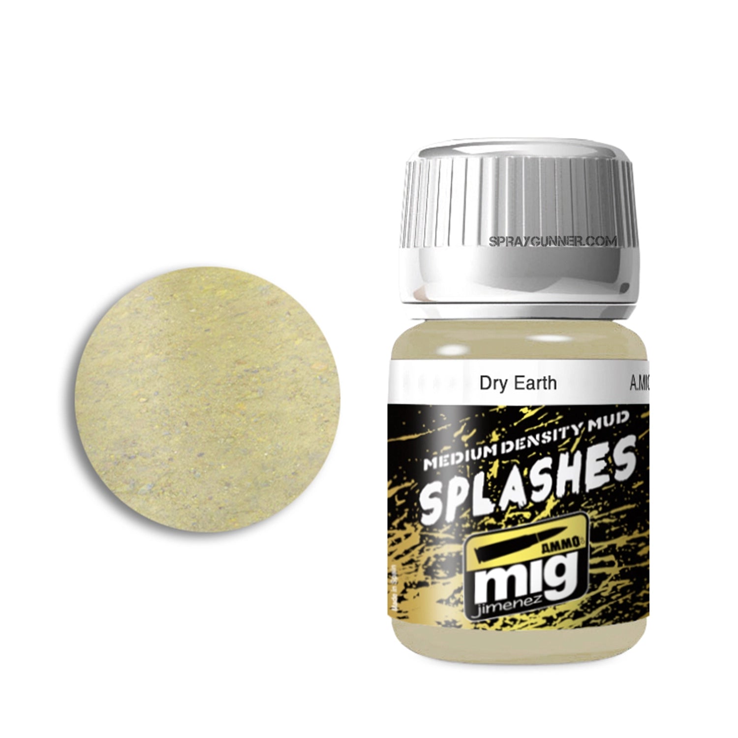 AMMO by MIG Enamel Splashes Dry Earth - Urbanlystore