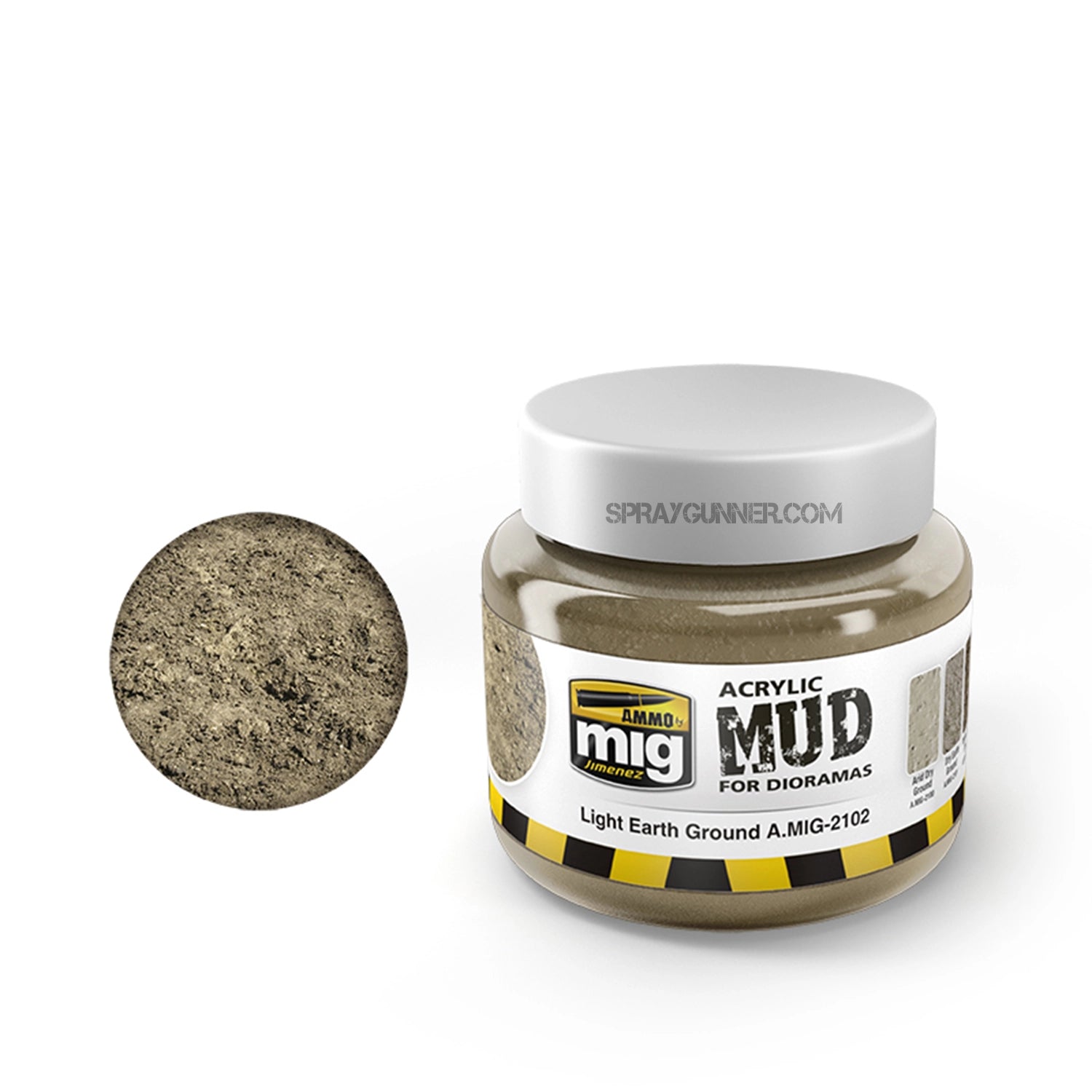 AMMO by MIG Acrylic Mud Light Earth Ground - Urbanlystore
