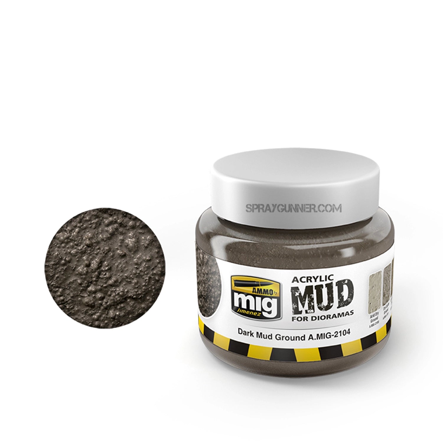 AMMO by MIG Acrylic Mud Dark Mud Ground - Urbanlystore