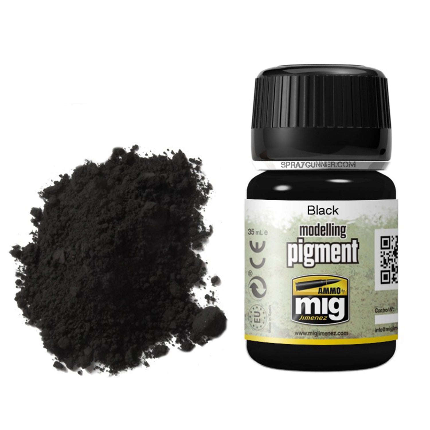 AMMO by MIG Pigments Black - Urbanlystore