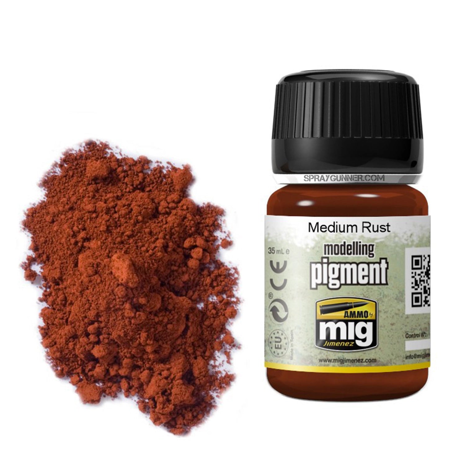 AMMO by MIG Pigments Medium Rust - Urbanlystore