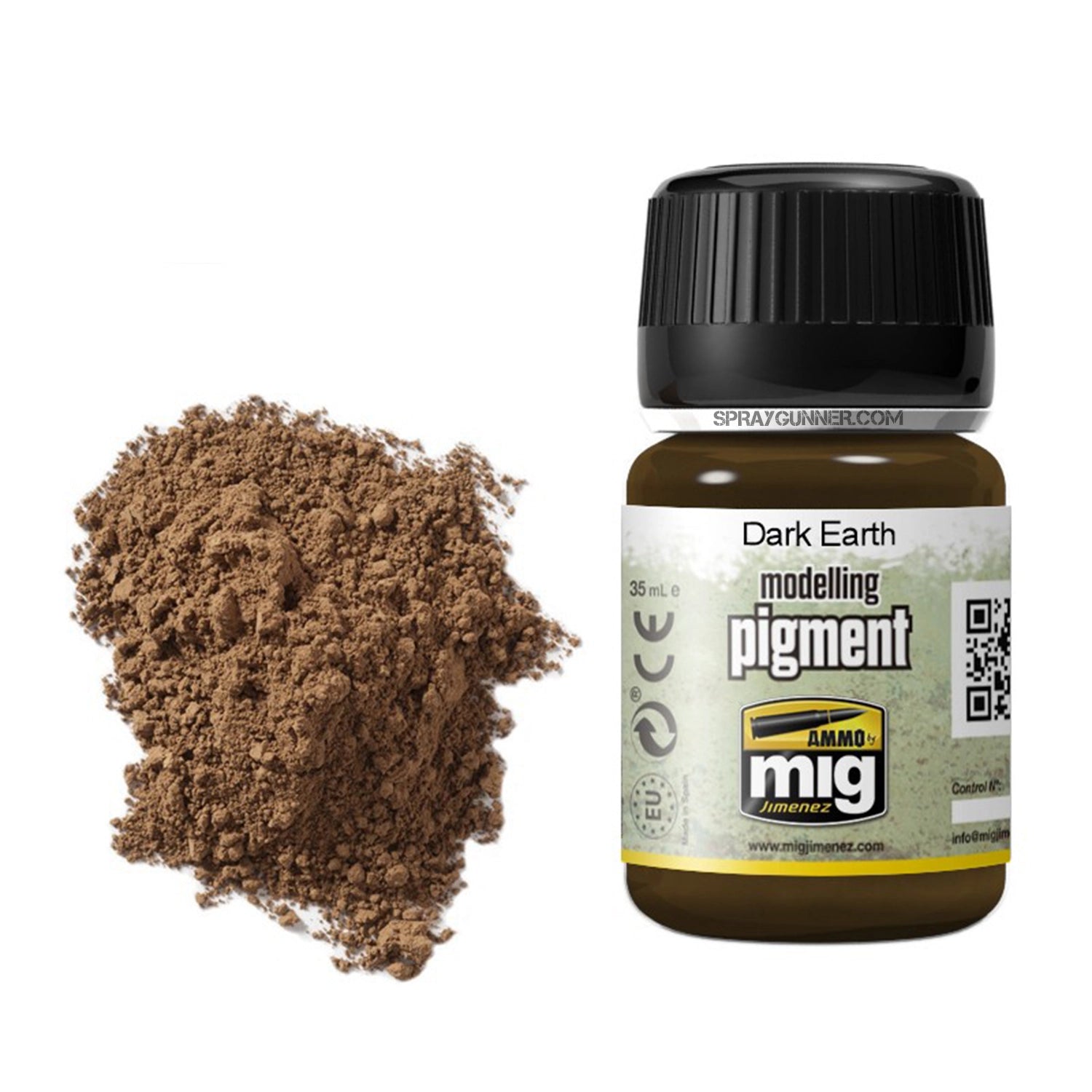 AMMO by MIG Pigments Dark Earth - Urbanlystore