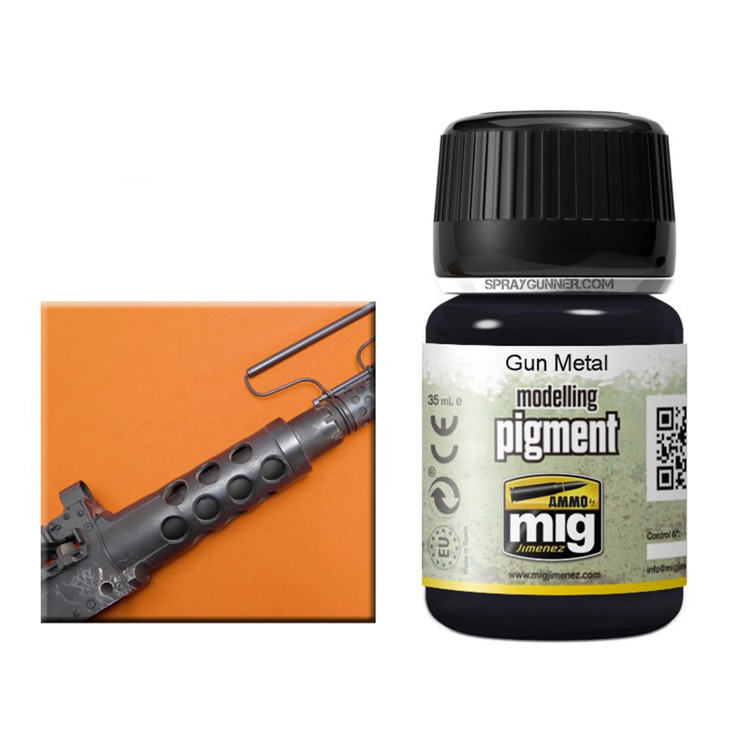 AMMO by MIG Pigments Gunmetal - Urbanlystore