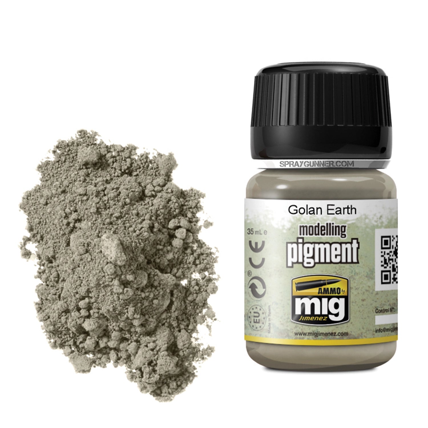 AMMO by MIG Pigments Golan Earth - Urbanlystore