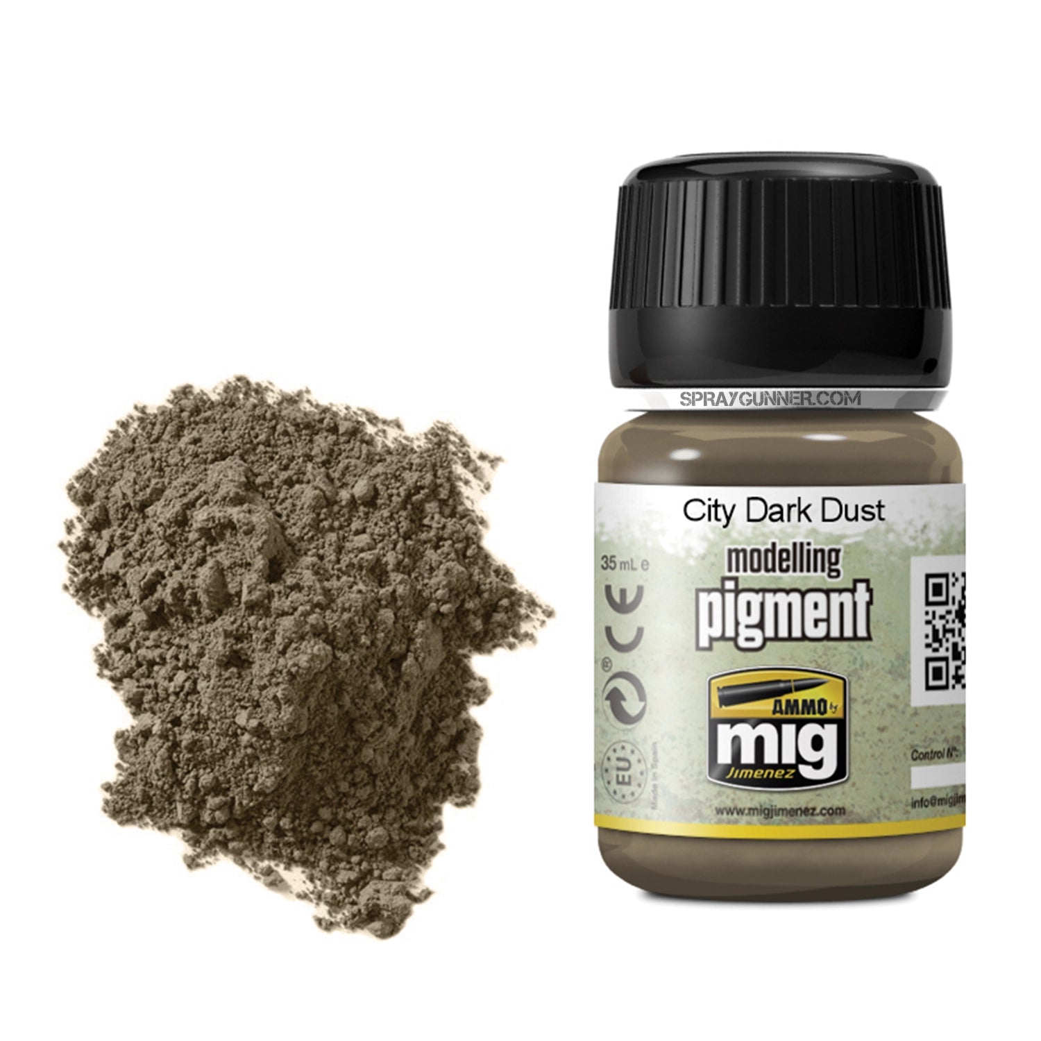 AMMO by MIG Pigments City Dark Dust - Urbanlystore