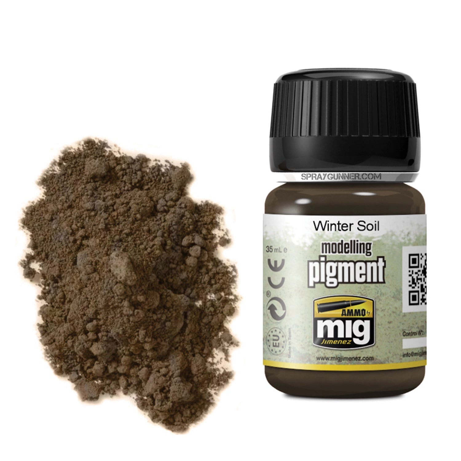 AMMO by MIG Pigments Winter Soil - Urbanlystore