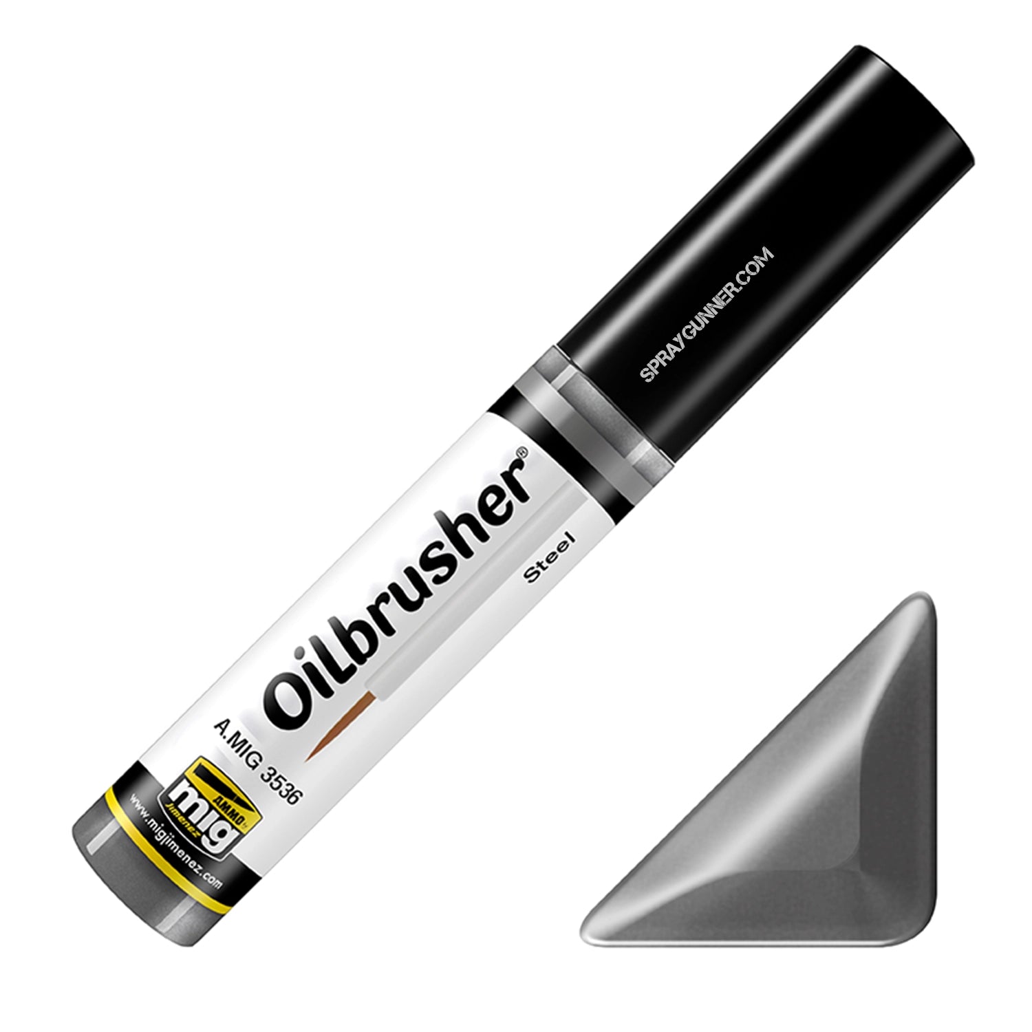 AMMO by MIG Oilbrusher Steel - Urbanlystore