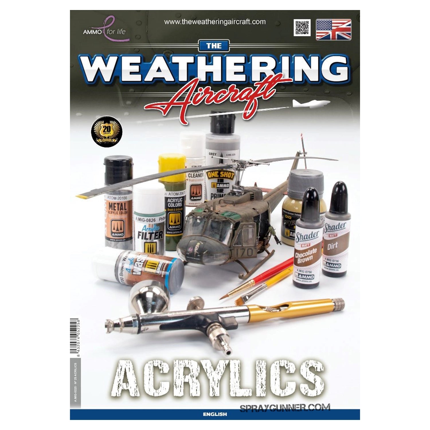 AMMO by MIG: THE WEATHERING AIRCRAFT 25 - Acrylics (English) - Urbanlystore