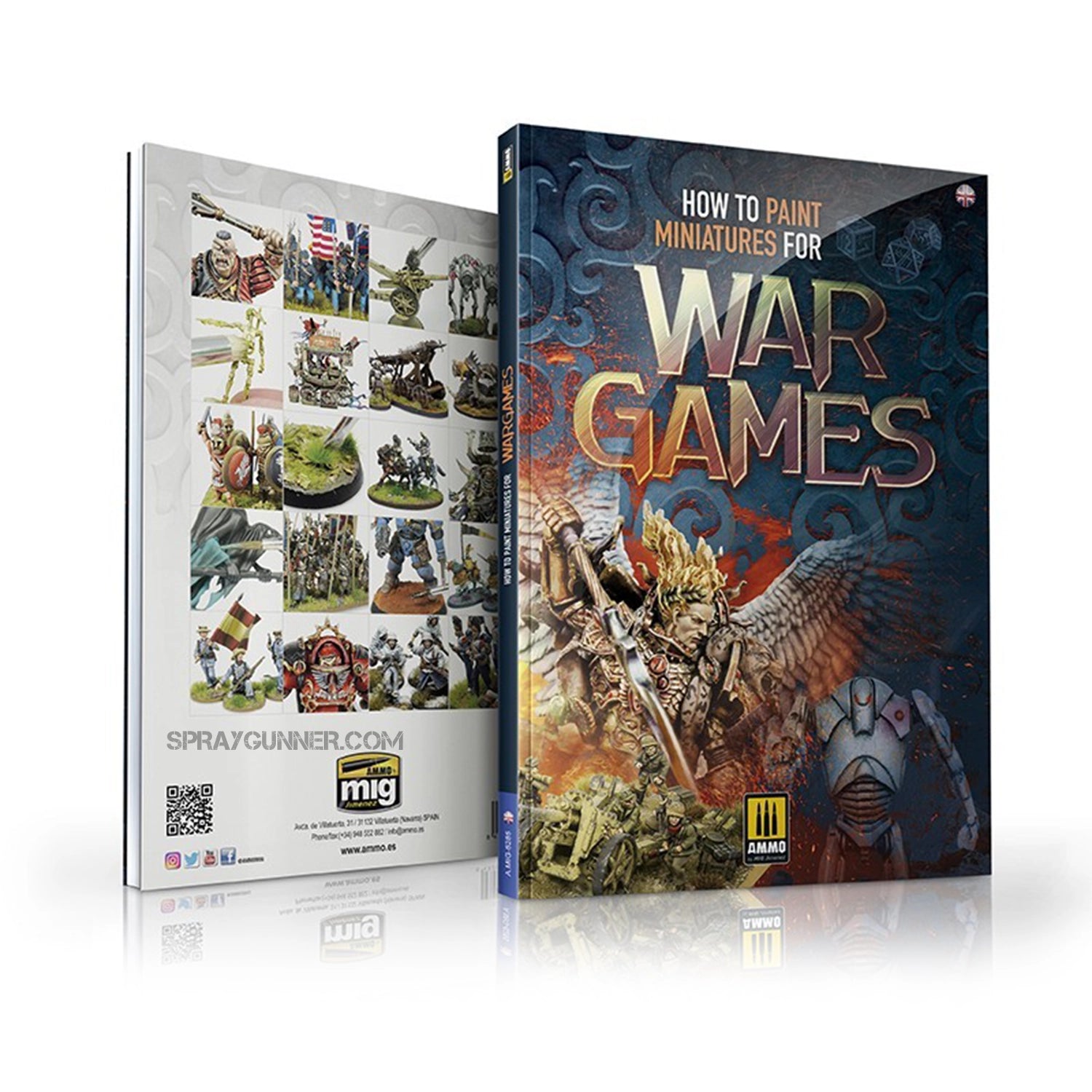Ammo by MIG Publications How to Paint Miniatures for Wargames (English) - Urbanlystore