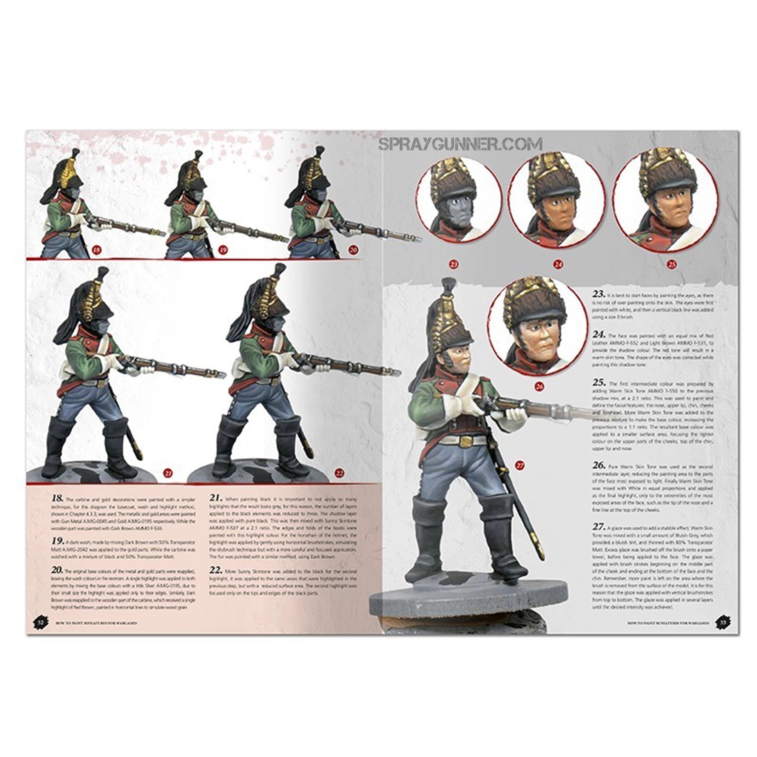 Ammo by MIG Publications How to Paint Miniatures for Wargames (English) - Urbanlystore