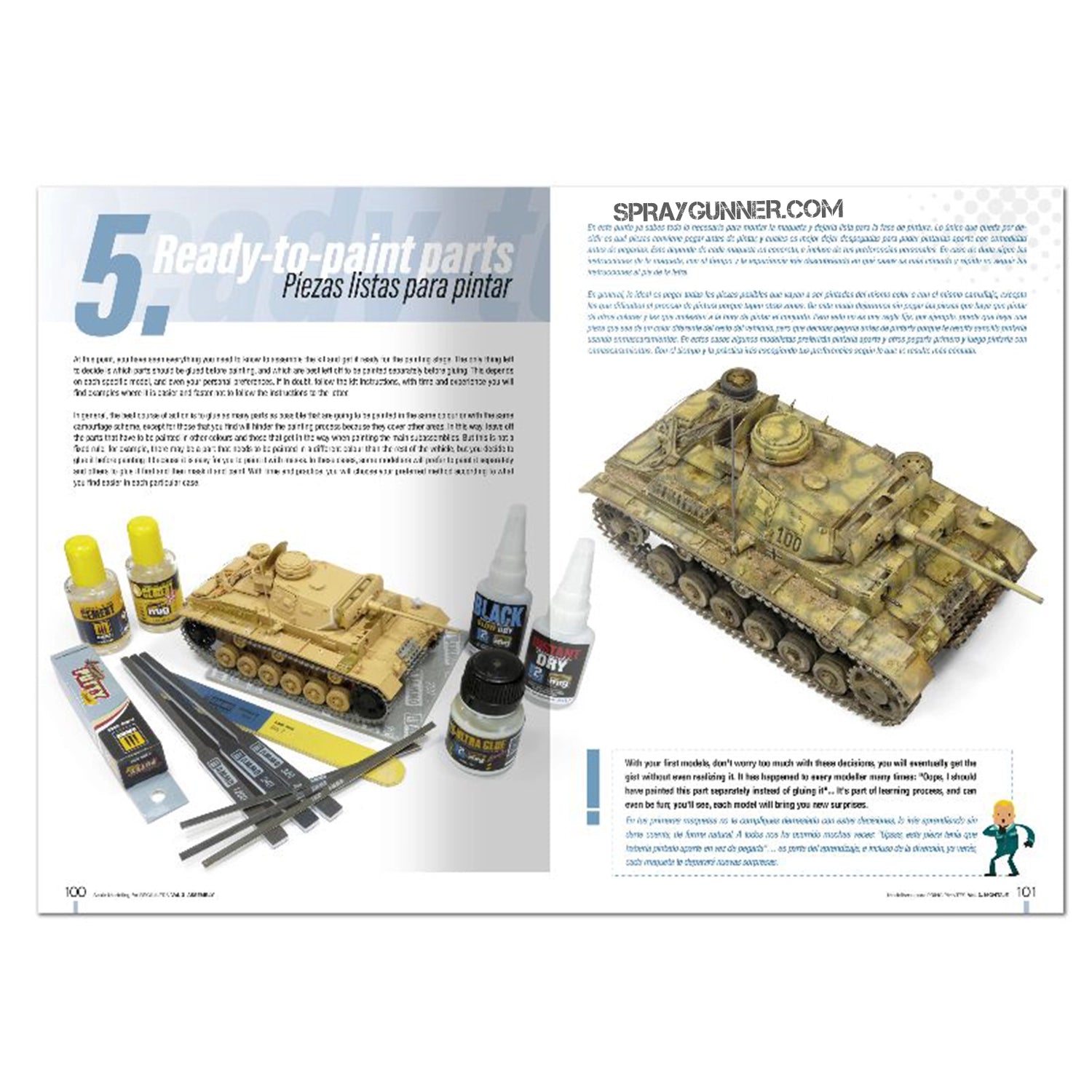Ammo by MIG Publications Scale Modeling for BEGINNERS: Assembly (Bilingual) - Urbanlystore