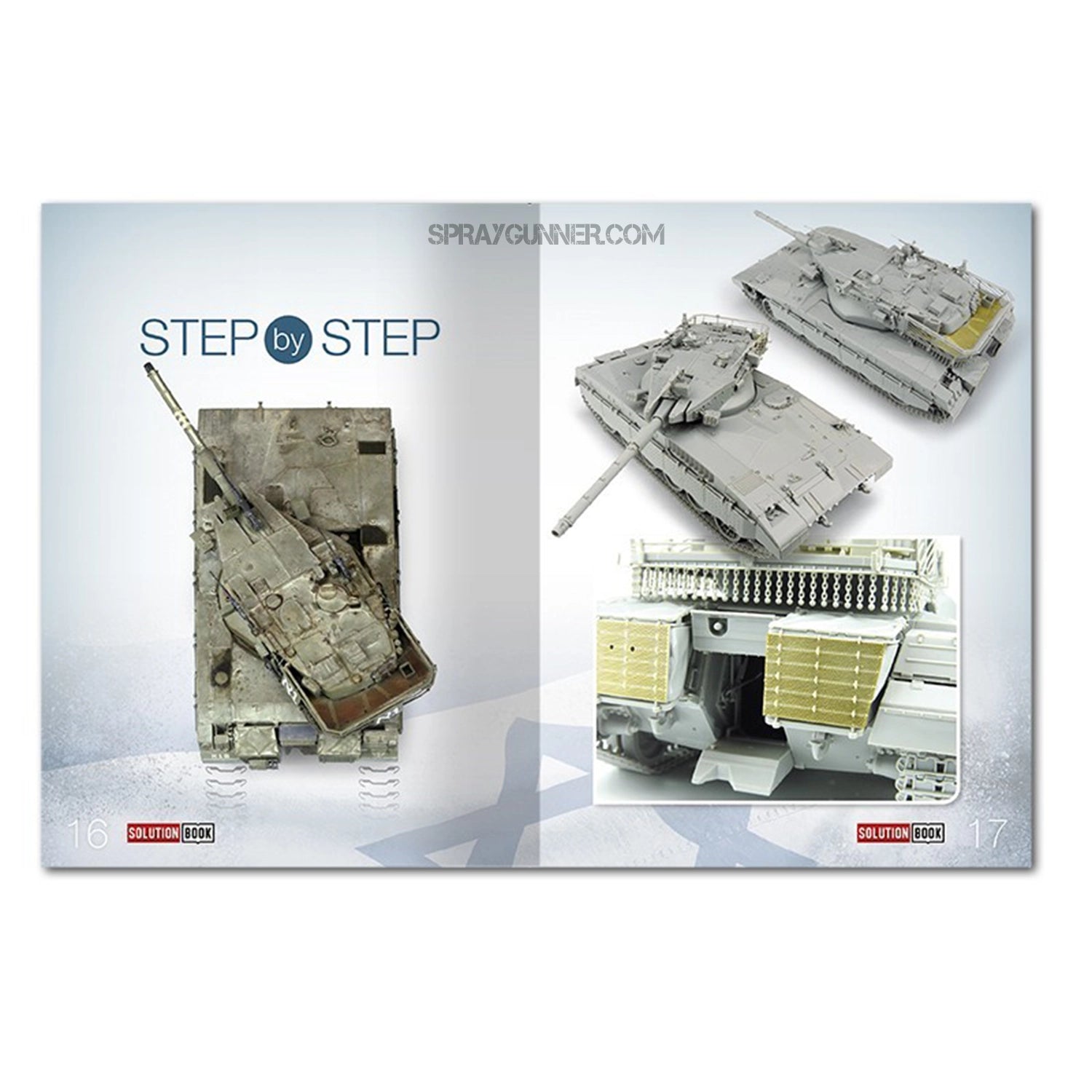 AMMO by MIG SOLUTION BOOK 03 - How to Paint IDF Vehicles (English, Castellano, Français, Deutsch) - Urbanlystore