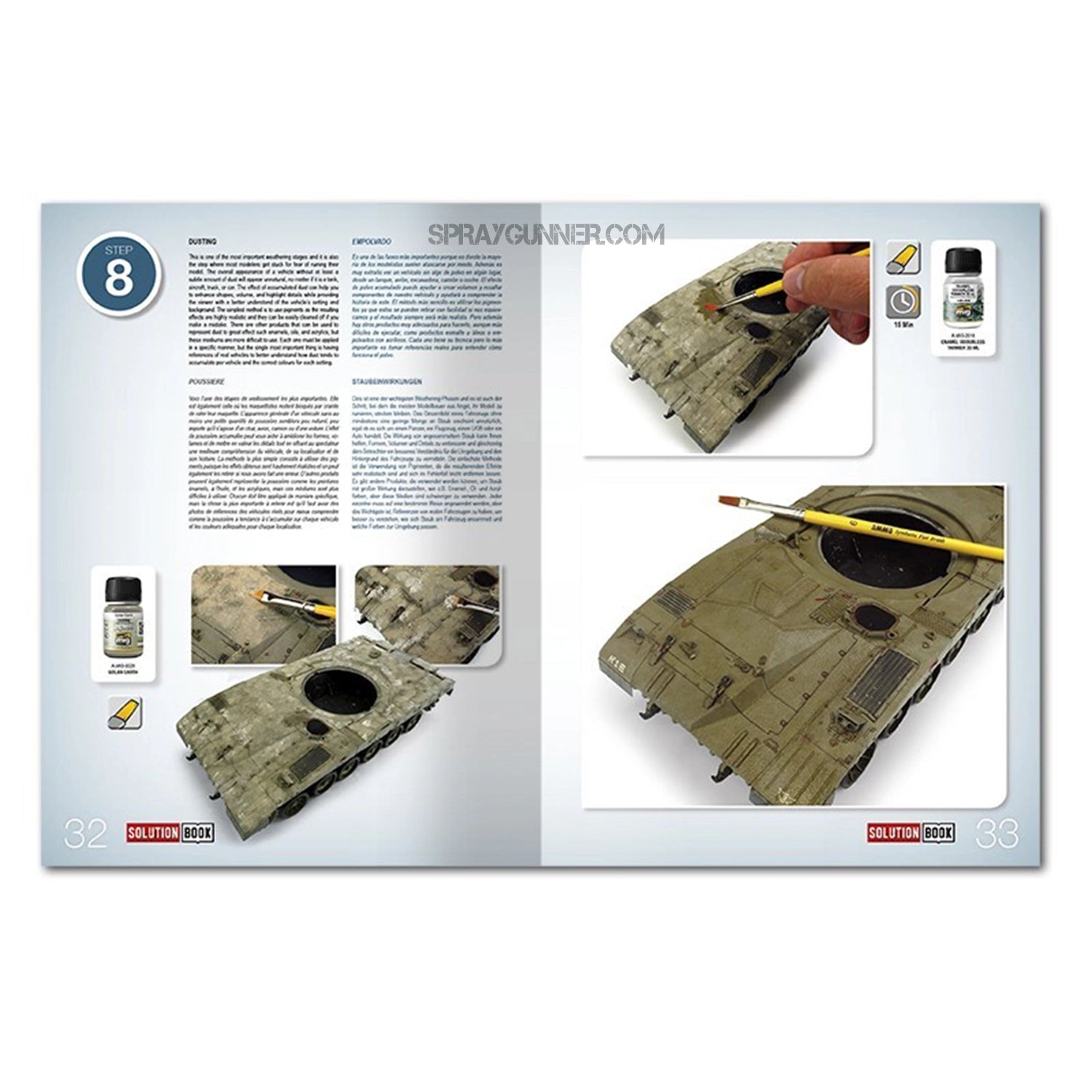 AMMO by MIG SOLUTION BOOK 03 - How to Paint IDF Vehicles (English, Castellano, Français, Deutsch) - Urbanlystore