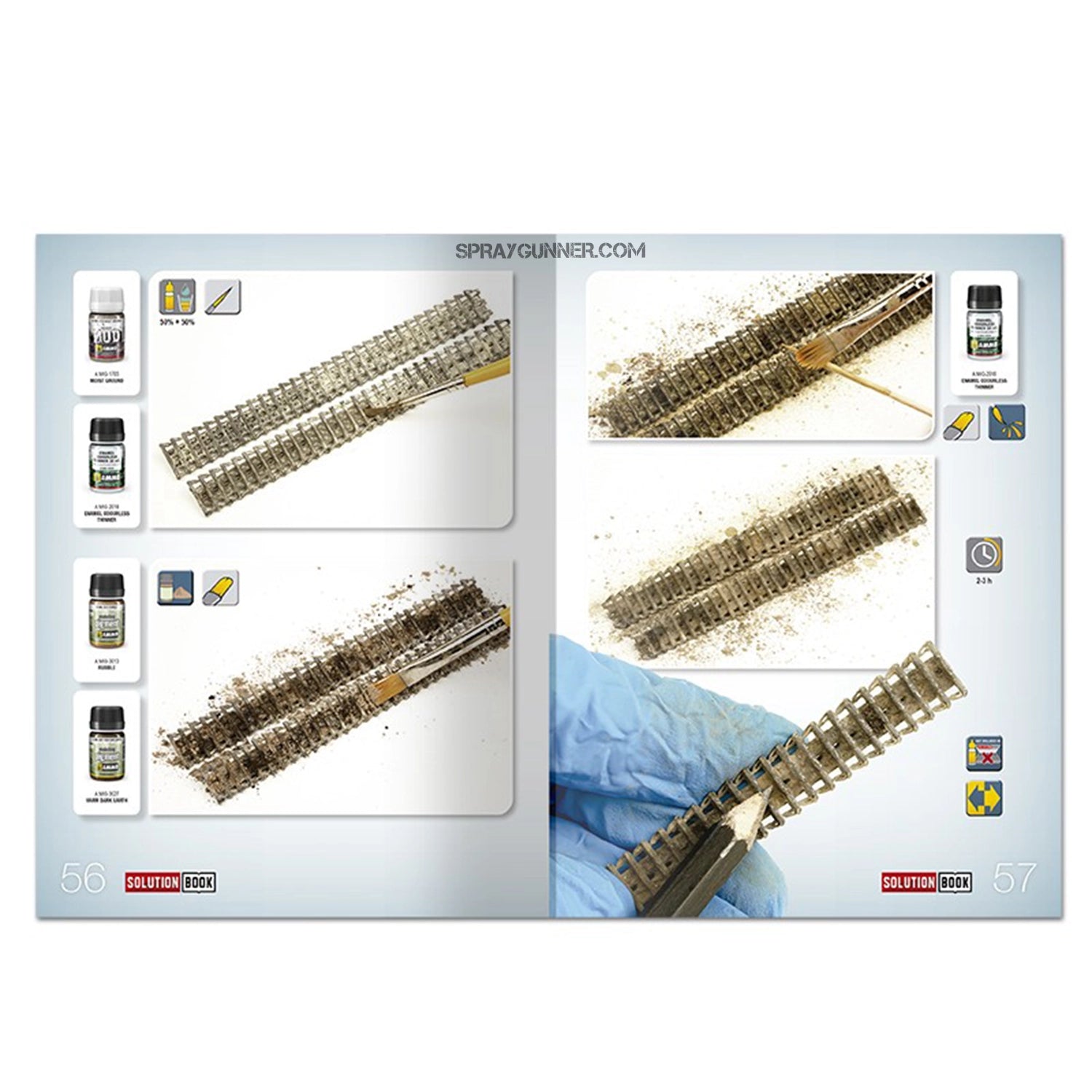 AMMO by MIG How to Paint WWII German Mid-War Vehicles SOLUTION BOOK 21 (Multilingual Book) - Urbanlystore