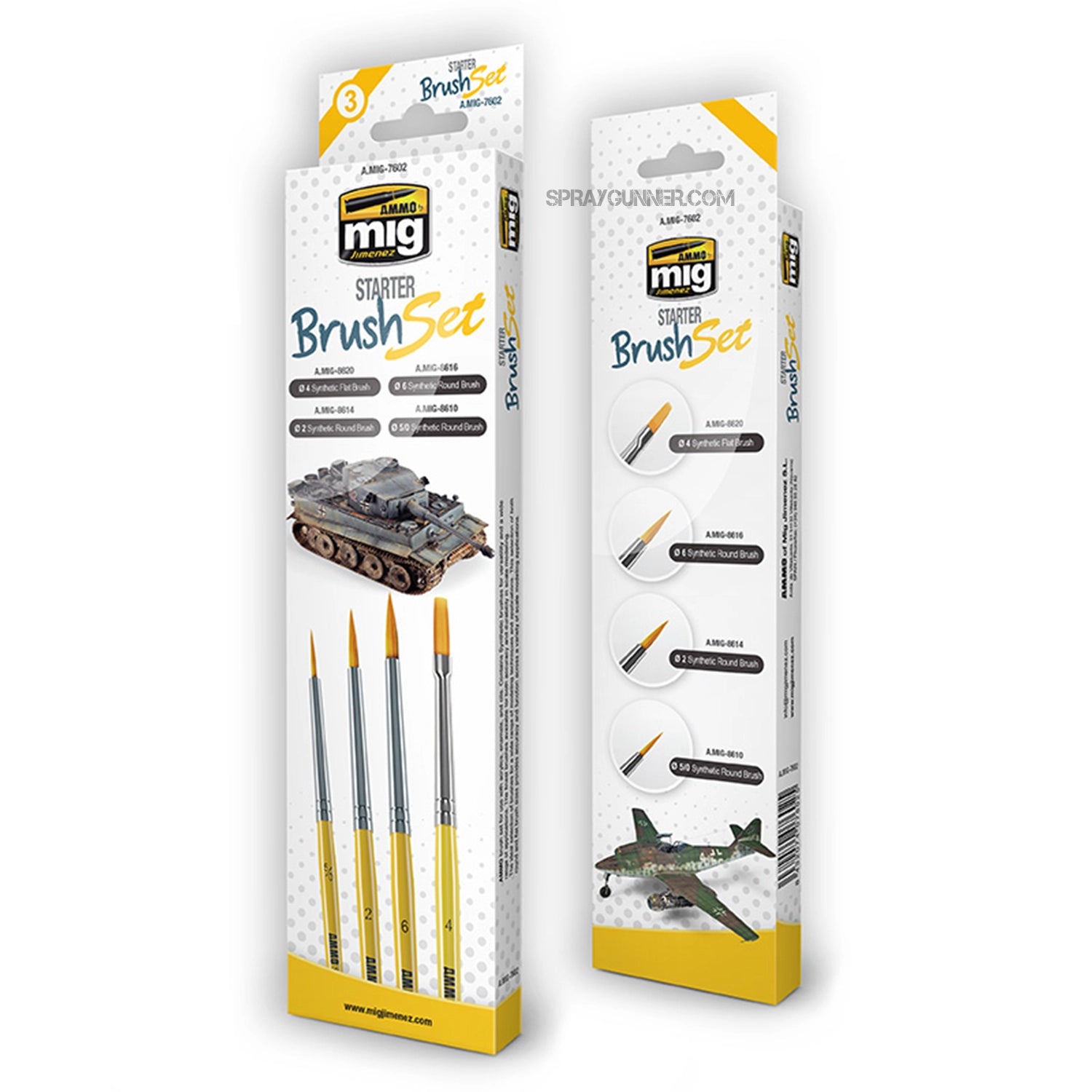 AMMO by MIG Brush Sets - Starter Brush Set - Urbanlystore